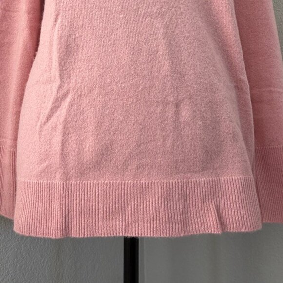 APT 9 Cashmere Pink Turtleneck Sweater Medium - Picture 9 of 11